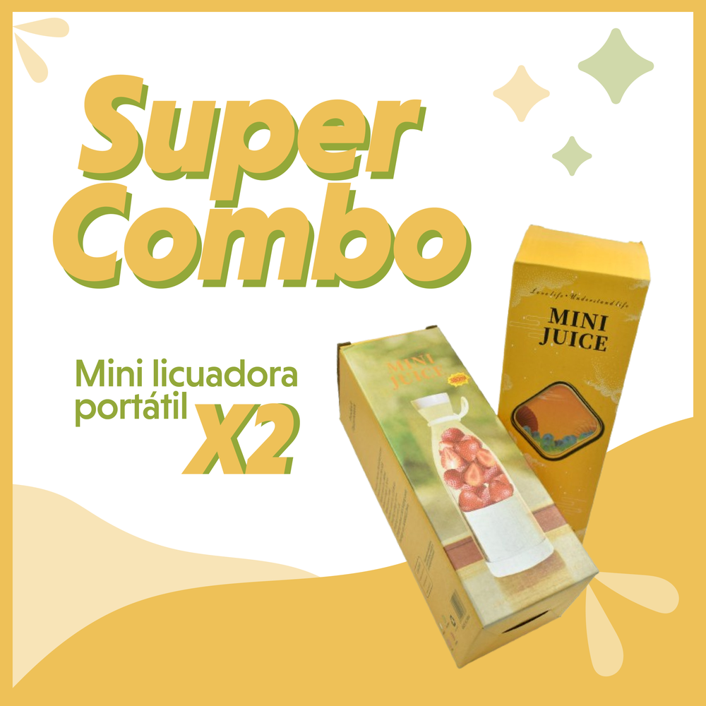 COMBO Mini Licuadora X2